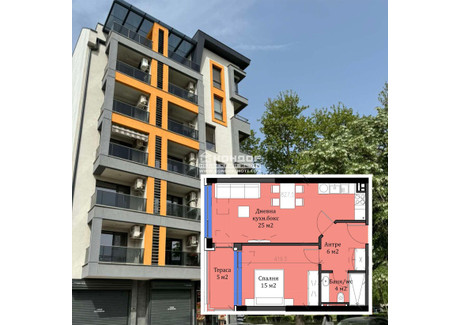 Mieszkanie na sprzedaż - Кършияка/Karshiaka Пловдив/plovdiv, Bułgaria, 69 m², 80 852 USD (327 450 PLN), NET-96946810