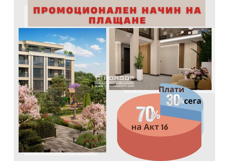 Mieszkanie na sprzedaż - Въстанически, бул.'Южен'/Vastanicheski, bul.'Iujen' Пловдив/plovdiv, Bułgaria, 74 m², 106 704 USD (427 881 PLN), NET-97577092