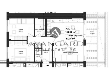 Mieszkanie na sprzedaż - Кършияка, Гагарин/Karshiaka, Gagarin Пловдив/plovdiv, Bułgaria, 120 m², 117 103 USD (478 950 PLN), NET-102063047