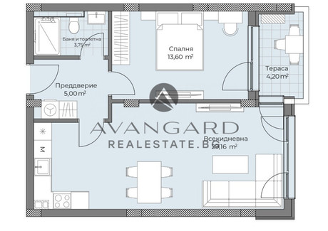 Mieszkanie na sprzedaż - Остромила/Ostromila Пловдив/plovdiv, Bułgaria, 73 m², 99 136 USD (411 415 PLN), NET-94033252