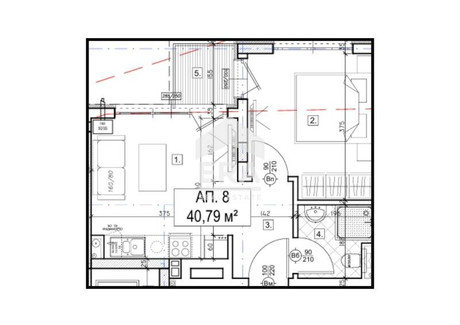 Mieszkanie na sprzedaż - Младост /Mladost София/sofia, Bułgaria, 47 m², 109 980 USD (431 122 PLN), NET-100525089