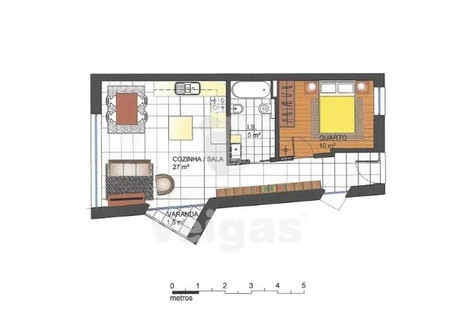 Mieszkanie na sprzedaż - Santiago (Sesimbra), Portugalia, 43 m², 294 039 USD (1 184 978 PLN), NET-84493896