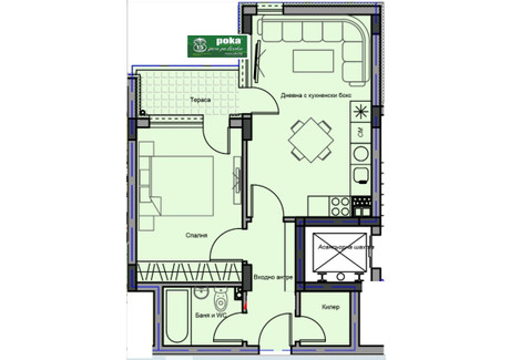 Mieszkanie na sprzedaż - Аязмото/Aiazmoto Стара Загора/stara-Zagora, Bułgaria, 77 m², 79 794 USD (331 143 PLN), NET-99793085