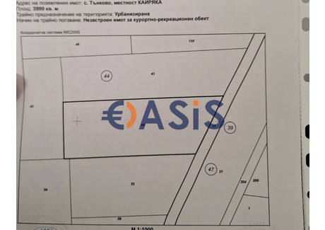 Działka na sprzedaż - с. Тънково/s. Tankovo Бургас/burgas, Bułgaria, 4000 m², 78 738 USD (322 040 PLN), NET-96768549