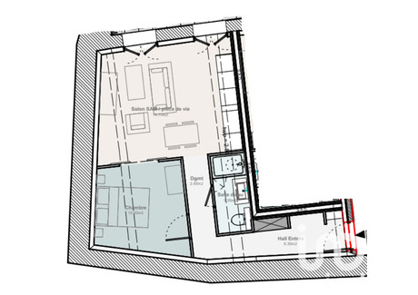 Mieszkanie na sprzedaż - Sain-Bel, Francja, 47 m², 72 805 USD (304 326 PLN), NET-99916523