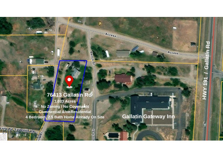 Działka na sprzedaż - 76413 Gallatin Road, Gallatin County, MT Gallatin Gateway, Usa, 4168,26 m², 890 000 USD (3 417 600 PLN), NET-100819702