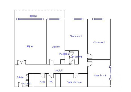 Mieszkanie na sprzedaż - Viry-Châtillon, Francja, 79 m², 179 635 USD (736 503 PLN), NET-96802519