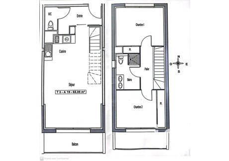 Mieszkanie na sprzedaż - Saint-Gilles-Croix-De-Vie, Francja, 65 m², 196 362 USD (799 193 PLN), NET-102485477