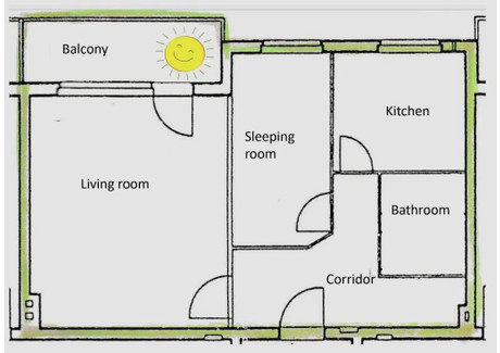 Mieszkanie do wynajęcia - Alt-Mariendorf Berlin, Niemcy, 50 m², 1387 USD (5756 PLN), NET-102039949