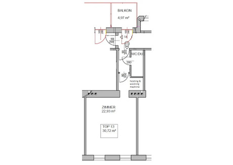 Mieszkanie do wynajęcia - Arnsteingasse Vienna, Austria, 31 m², 1455 USD (5572 PLN), NET-94185374