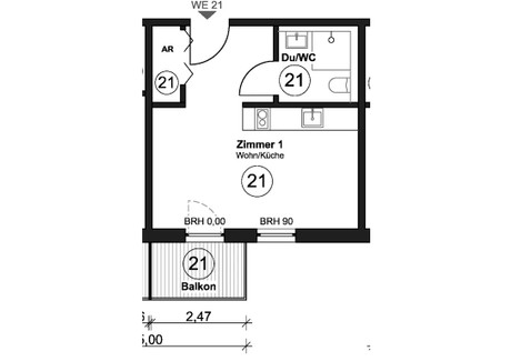 Mieszkanie do wynajęcia - Crailsheimer Straße Berlin, Niemcy, 29 m², 1301 USD (5033 PLN), NET-95220420