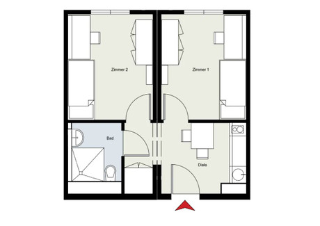 Mieszkanie do wynajęcia - Rhinstraße Berlin, Niemcy, 35 m², 468 USD (1917 PLN), NET-96079615