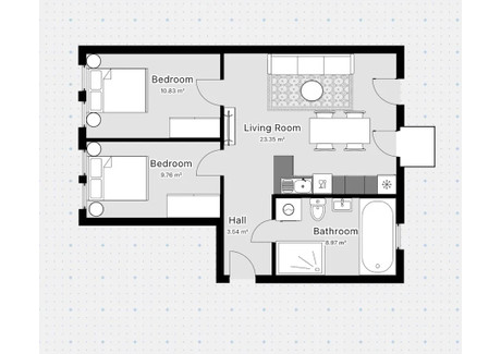 Mieszkanie do wynajęcia - Lausitzer Platz Berlin, Niemcy, 110 m², 2620 USD (10 245 PLN), NET-97706628