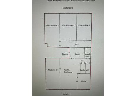 Mieszkanie do wynajęcia - Vitalisstraße Köln, Niemcy, 135 m², 811 USD (3317 PLN), NET-98233585