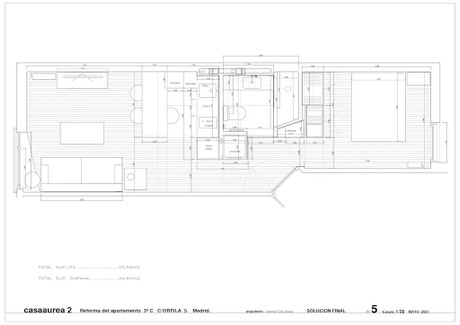 Mieszkanie do wynajęcia - Calle de Orfila Madrid, Hiszpania, 49 m², 3113 USD (12 763 PLN), NET-99189691