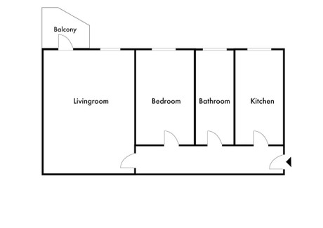 Mieszkanie do wynajęcia - Fehmarner Straße Berlin, Niemcy, 68 m², 1704 USD (6542 PLN), NET-99519473