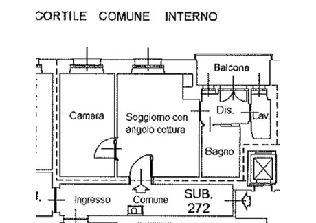 Mieszkanie do wynajęcia - Via 20 Settembre Turin, Włochy, 31 m², 1152 USD (4541 PLN), NET-93719933