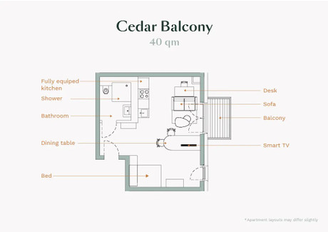 Mieszkanie do wynajęcia - Braunschweiger Straße Berlin, Niemcy, 40 m², 1537 USD (6008 PLN), NET-93899036