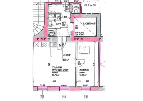 Mieszkanie do wynajęcia - Johannitergasse Vienna, Austria, 51 m², 1124 USD (4608 PLN), NET-93899202