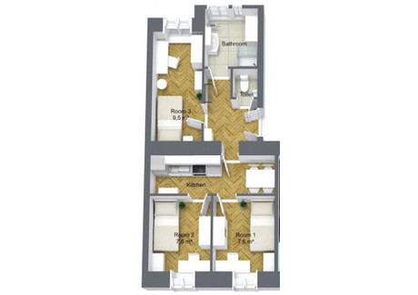 Mieszkanie do wynajęcia - Tigergasse Vienna, Austria, 45 m², 628 USD (2476 PLN), NET-94891349