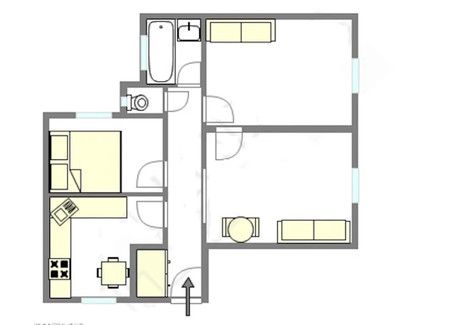 Mieszkanie do wynajęcia - Rue de la Roquette Paris, Francja, 49 m², 998 USD (3832 PLN), NET-90223269