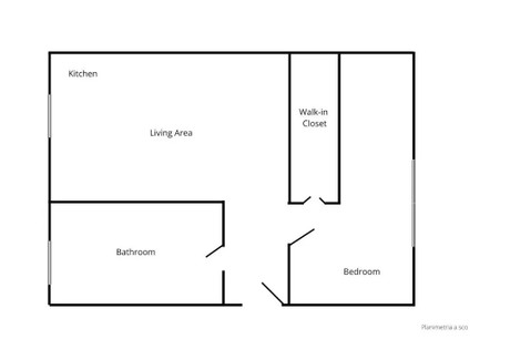 Mieszkanie do wynajęcia - Via Lodovico Montegani Milan, Włochy, 50 m², 1764 USD (6775 PLN), NET-90223377