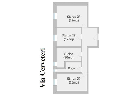 Mieszkanie do wynajęcia - Via Cerveteri Rome, Włochy, 85 m², 1307 USD (5110 PLN), NET-90232551