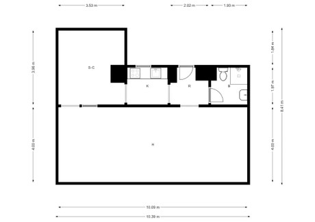 Mieszkanie do wynajęcia - Calle de Manuel Fernández y González Madrid, Hiszpania, 33 m², 1323 USD (5081 PLN), NET-90246416