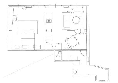 Mieszkanie do wynajęcia - Rue de Seine Paris, Francja, 60 m², 4261 USD (17 471 PLN), NET-91158856