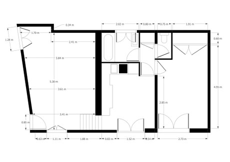 Mieszkanie do wynajęcia - Rue Dauphine Paris, Francja, 54 m², 3964 USD (15 974 PLN), NET-91196162