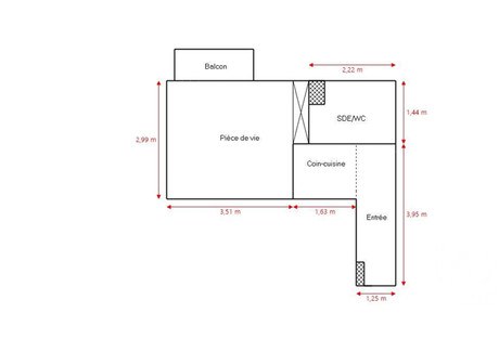 Mieszkanie na sprzedaż - Saint-Nazaire, Francja, 21 m², 65 419 USD (267 564 PLN), NET-100558675