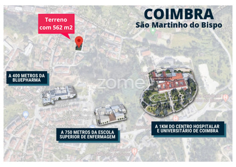 Działka na sprzedaż - Coimbra, Portugalia, 562 m², 61 584 USD (252 493 PLN), NET-100319750