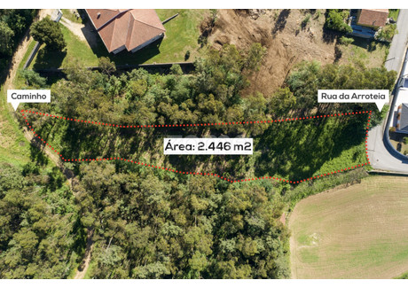 Działka na sprzedaż - Santa Maria Da Feira, Portugalia, 2446 m², 72 265 USD (299 901 PLN), NET-72735525