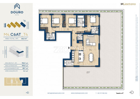 Mieszkanie na sprzedaż - Vila Nova De Gaia, Portugalia, 156 m², 1 927 330 USD (7 882 781 PLN), NET-99916406