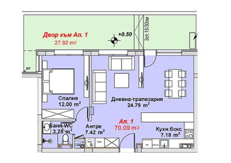 Mieszkanie na sprzedaż - м-т Гърдова глава/m-t Gardova glava София/sofia, Bułgaria, 71 m², 179 365 USD (703 110 PLN), NET-98914479