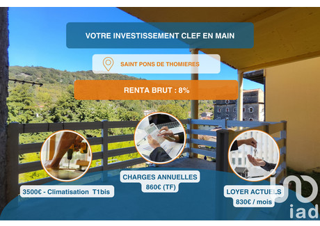 Dom na sprzedaż - Saint-Pons-De-Thomières, Francja, 130 m², 122 397 USD (500 604 PLN), NET-101519980