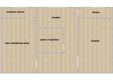 Mieszkanie na sprzedaż - Надежда /Nadejda София/sofia, Bułgaria, 68 m², 160 758 USD (617 310 PLN), NET-100987872