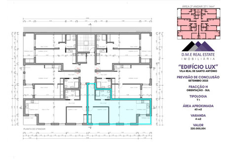 Mieszkanie na sprzedaż - Vila Real De Santo António, Portugalia, 52 m², 233 961 USD (956 900 PLN), NET-97390234