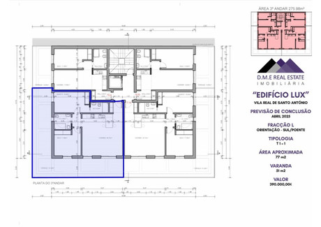 Mieszkanie na sprzedaż - Vila Real De Santo António, Portugalia, 61 m², 412 888 USD (1 688 714 PLN), NET-97390238