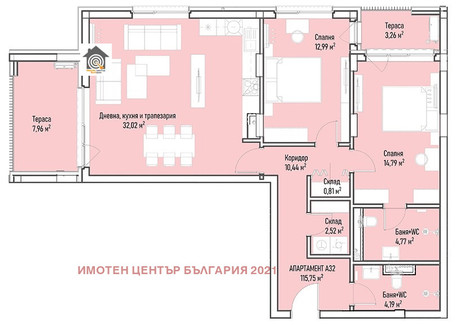 Mieszkanie na sprzedaż - Младост /Mladost София/sofia, Bułgaria, 145 m², 303 744 USD (1 166 378 PLN), NET-100757812