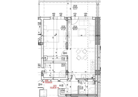 Mieszkanie na sprzedaż - Малинова долина/Malinova dolina София/sofia, Bułgaria, 83 m², 165 403 USD (676 498 PLN), NET-100757824