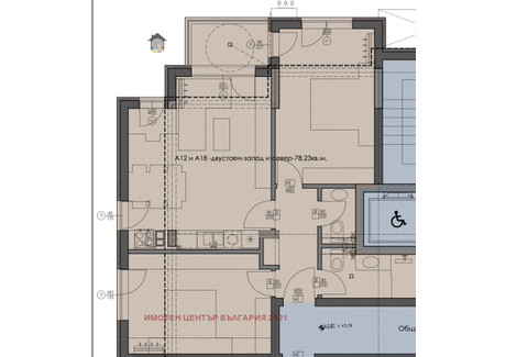 Mieszkanie na sprzedaż - Дървеница/Darvenica София/sofia, Bułgaria, 94 m², 132 907 USD (543 589 PLN), NET-102304219