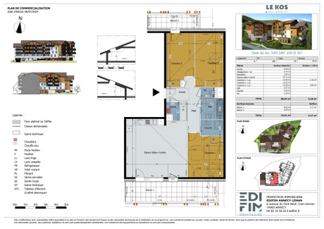 Mieszkanie na sprzedaż - Saint-Jean-De-Sixt, Francja, 90,64 m², 631 465 USD (2 424 825 PLN), NET-99339025