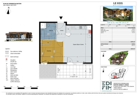 Mieszkanie na sprzedaż - Saint-Jean-De-Sixt, Francja, 42,91 m², 273 492 USD (1 118 582 PLN), NET-99339032