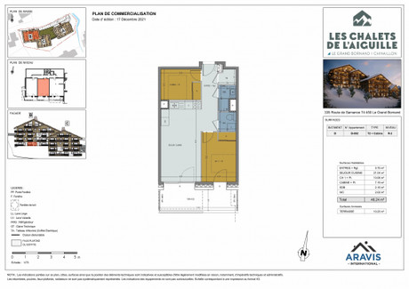 Mieszkanie na sprzedaż - Le Grand-Bornand, Francja, 48,24 m², 322 295 USD (1 298 849 PLN), NET-93990786