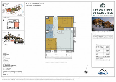 Mieszkanie na sprzedaż - Le Grand-Bornand, Francja, 63,27 m², 438 163 USD (1 761 413 PLN), NET-93990787