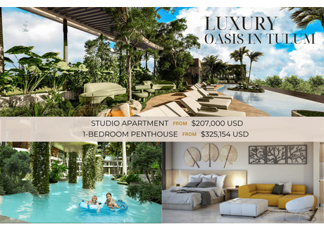 Mieszkanie na sprzedaż - Av. Coba 107, 77760 Tulum, Q.R., Mexico Tulum, Meksyk, 93 m², 277 841 USD (1 136 368 PLN), NET-101349498