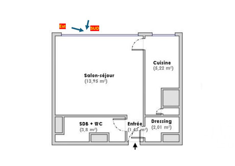 Mieszkanie na sprzedaż - Paris, Francja, 27 m², 274 338 USD (1 122 044 PLN), NET-100112283