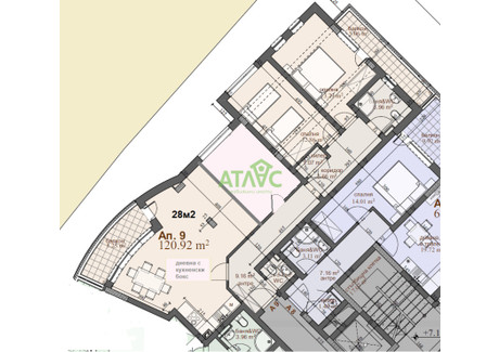 Mieszkanie na sprzedaż - Тракия/Trakia Пловдив/plovdiv, Bułgaria, 143 m², 208 990 USD (850 588 PLN), NET-102847861