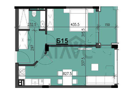 Mieszkanie na sprzedaż - Кършияка/Karshiaka Пловдив/plovdiv, Bułgaria, 70 m², 96 029 USD (367 790 PLN), NET-98352157